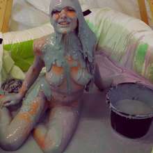 HotWamHD: Antonia's Gunge Yoga Leotard Try-on Pt2  now in umd store!