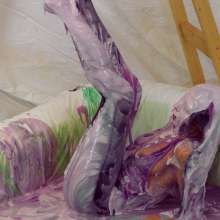 HotWamHD: Antonia's Gunge Yoga Leotard Try-on Pt2  now in umd store!