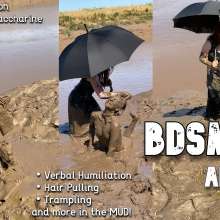 VioletVixen: BDSMud Dirty Lesbian Domination Outdoors Ft. Honeysuckle