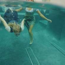 WetlookFashion: Camille and Summer Have a Wet Lovestory