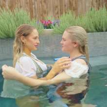WetlookFashion: Camille and Summer Have a Wet Lovestory