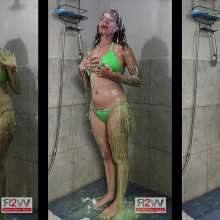 Ready2Wam Studio: Danna Gets Wet After Rock Paper Scissors with Maya
