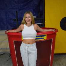 FunFilled Photography: Mandy on the dunk tank tomorrow!