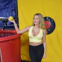 FunFilled Photography: Mandy on the dunk tank tomorrow!