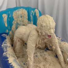 Messygirl: Glop Covered Dakota