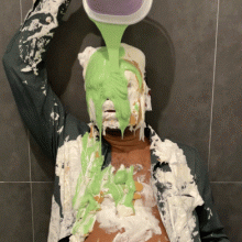 GungeHimbo: Green and Pink Pie Mess