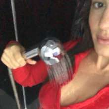 007buddy: Lea Wet In Red Hot Dress