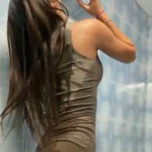 007buddy: Madison in Shower with Dress and Glasses