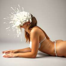 Bobographer: Whipped cream models.