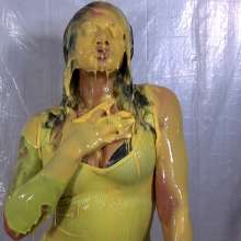 Miss Nicole: Ki Marie Gets Slimed and Pied for the Very First Time