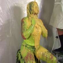 Miss Nicole: Ki Marie Gets Slimed and Pied for the Very First Time
