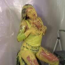 Miss Nicole: Ki Marie Gets Slimed and Pied for the Very First Time