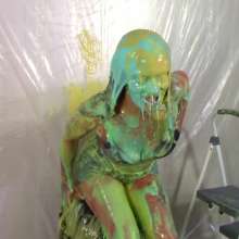 Miss Nicole: Ki Marie Gets Slimed and Pied for the Very First Time