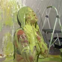 Miss Nicole: Ki Marie Gets Slimed and Pied for the Very First Time