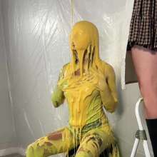 Miss Nicole: Ki Marie Gets Slimed and Pied for the Very First Time