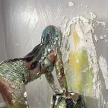 Miss Nicole: Ki Marie Gets Slimed and Pied for the Very First Time