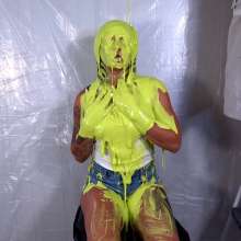 Miss Nicole: Ki Marie Gets Slimed and Pied for the Very First Time