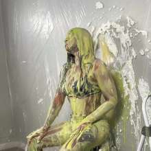 Miss Nicole: Ki Marie Gets Slimed and Pied for the Very First Time