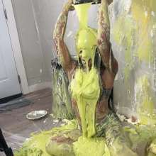Miss Nicole: Ki Marie Gets Slimed and Pied for the Very First Time