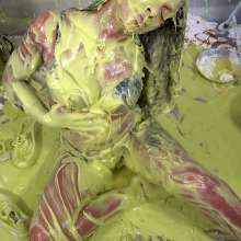 Miss Nicole: Ki Marie Gets Slimed and Pied for the Very First Time
