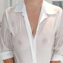 KinkyCousins: Luci Soapy WeT-shirt in the Shower