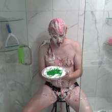 mhop: Messy Battleship 5 Pies and a Cake Slopping While Plugged