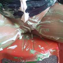 JohnWam: Messy Dress + Masturbation