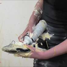 RevSlymsford: Clumsy Waitress Bri Totally Trashed By Upset Customer
