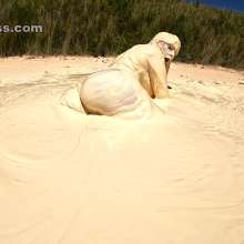 Jayce: Multiple Muddy Orgasms after Escape from White Muck!