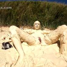 Jayce: Multiple Muddy Orgasms after Escape from White Muck!