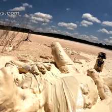 Jayce: Multiple Muddy Orgasms after Escape from White Muck!