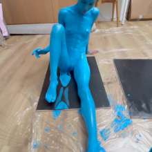 Your Wet Cat: Naked Painting of Pictures