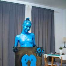 Your Wet Cat: Naked Painting of Pictures