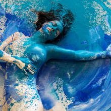 LeRex: Painted art nude