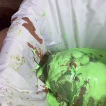 Wam Bagheera Studio: Sexy Canela Faces the Slime Pit for the First Time