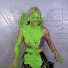 Miss Nicole: Sexy Giovanna Has a Blast Getting Slimed in Leather Pants