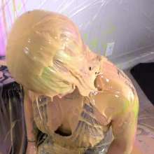 Miss Nicole: Sexy Giovanna Has a Blast Getting Slimed in Leather Pants