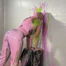 Miss Nicole: Sexy Giovanna Has a Blast Getting Slimed in Leather Pants