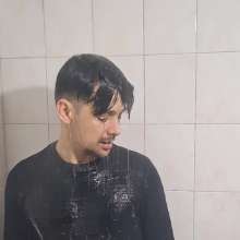 queeruy: Shower Fully-clothed after Storm + Explicit Ending (milk)
