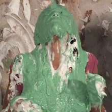 Anglefan: Danielle and Sasha have fun getting Aida pied