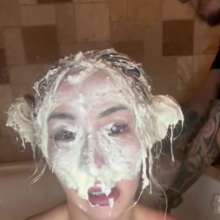 Slimed Models: Sydney's Nasty Wallowing in Dog Food