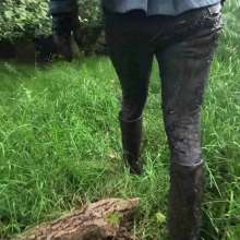 WetandMuddy: Video 107--Getting Down and Dirty