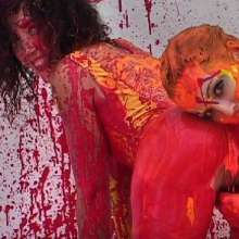 FOXY: Mina and Marion paint covered