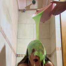 Slimed Models: Zoe Gets Slimed Three Times in Front of All Her Followers