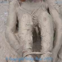 Dirty Muse: Bondage Falling in Mud