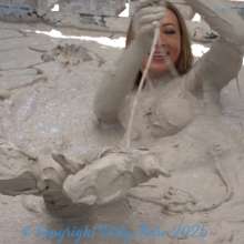 Dirty Muse: Bondage Falling in Mud