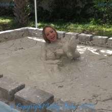 Dirty Muse: Bondage Falling in Mud