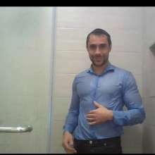 WETColours: Lorenzo in a Fantastic Wetlook Shirt in the Shower