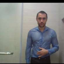 WETColours: Lorenzo in a Fantastic Wetlook Shirt in the Shower