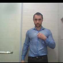 WETColours: Lorenzo in a Fantastic Wetlook Shirt in the Shower